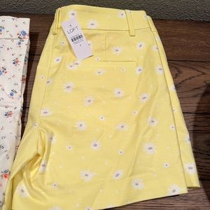 Yellow and lilac Short -nwt
